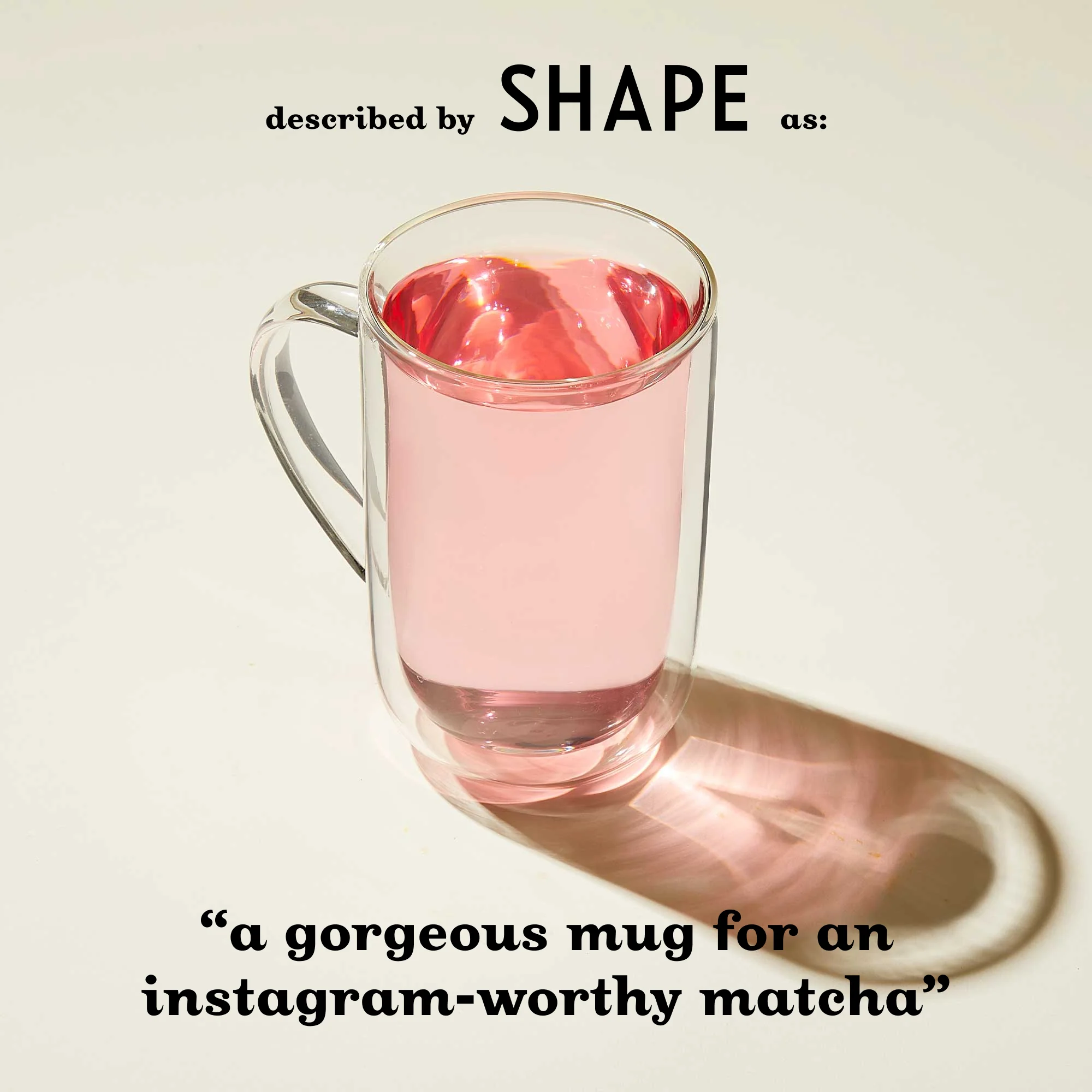 Double Walled Glass Nordic Mug with Infuser - Image 4