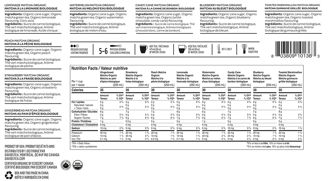 Matcha Love 8 Tea Sampler - Image 3