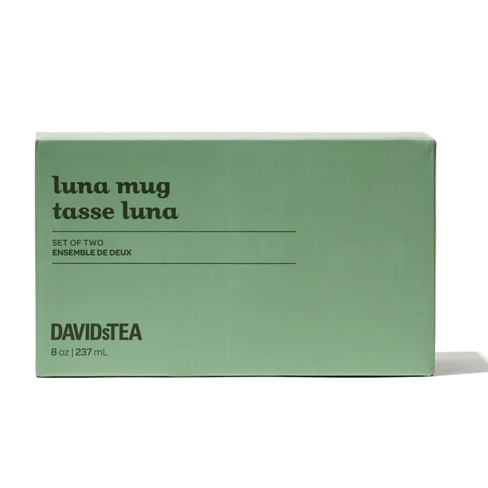 Pine Green Doubled Walled Glass Luna Mugs - Image 4