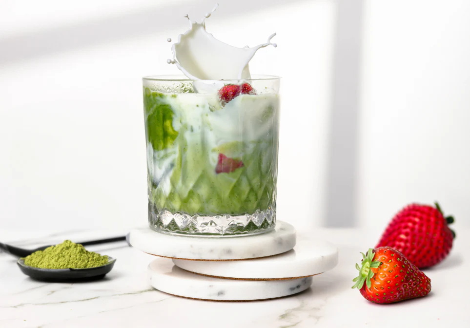 Organic Strawberry Matcha - Image 7